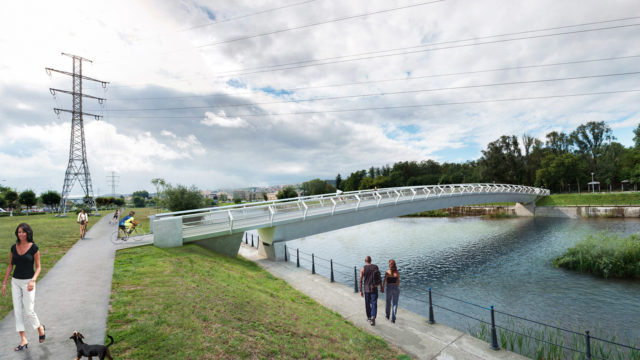 Pasarela pietonala Someș, Cluj-Napoca