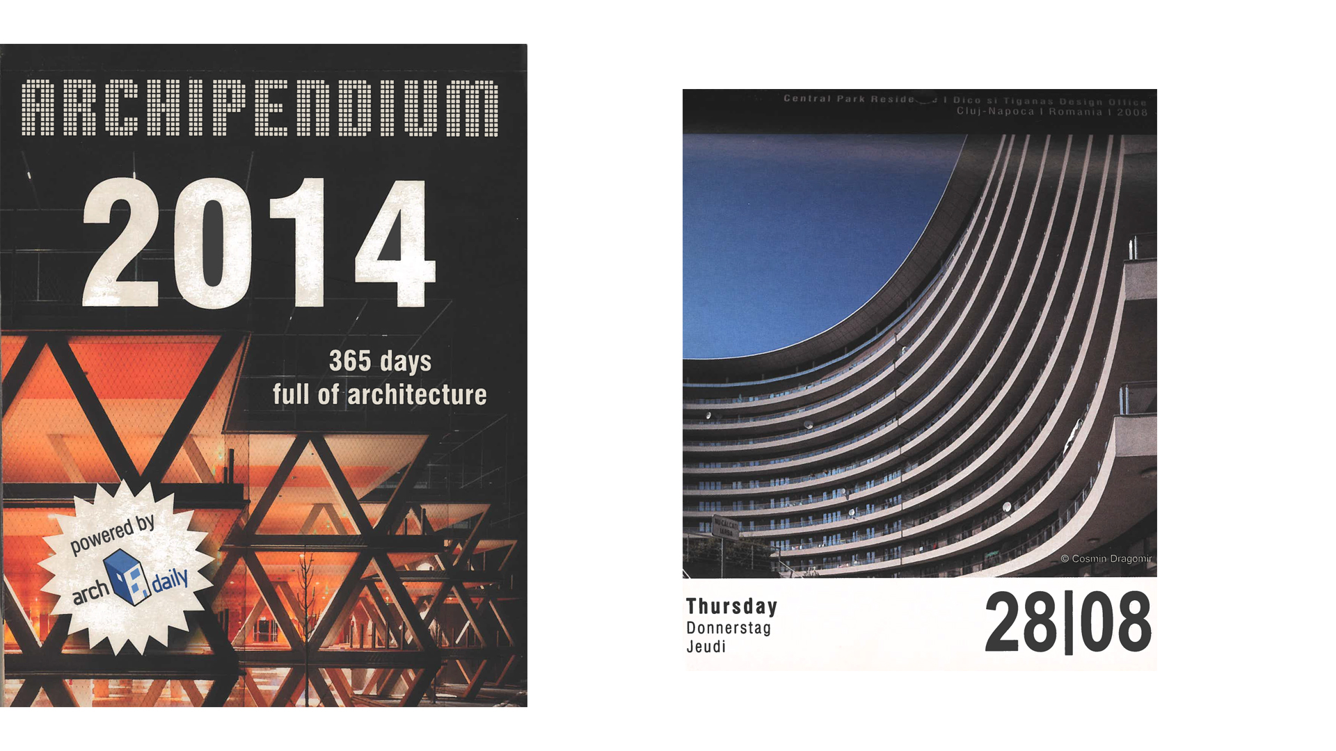 Archipendium Calendar, Central Park Residence, 2014