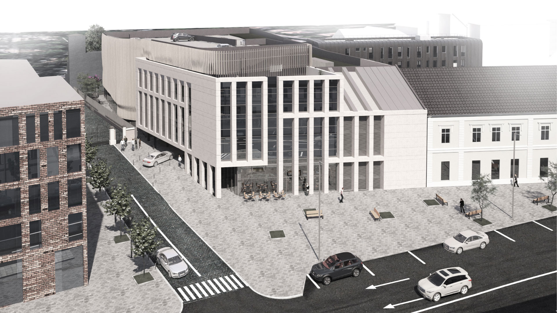 Parking Avram Iancu, inaugurare, 2024
