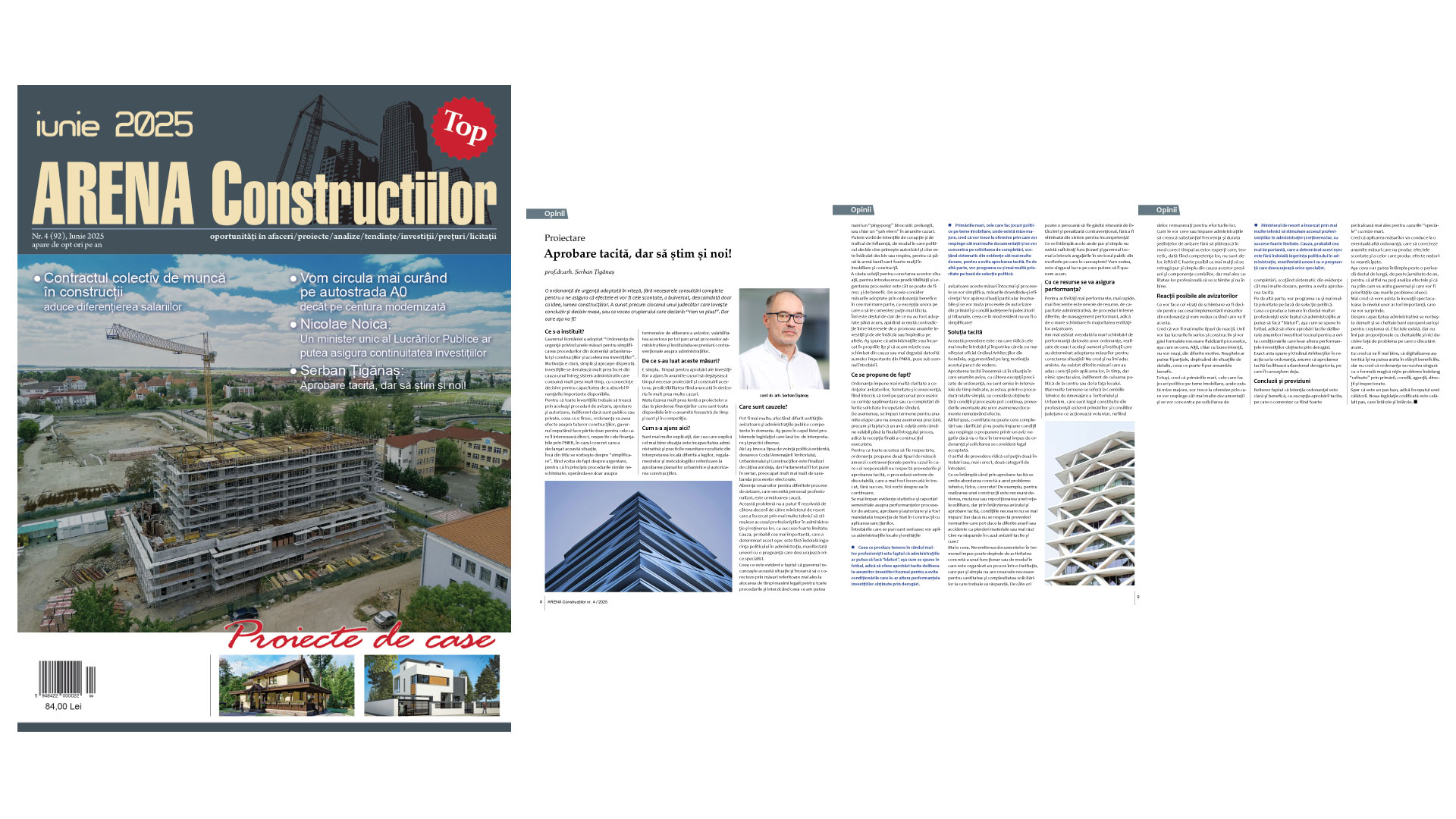 Arena Construcţiilor, article, 2025