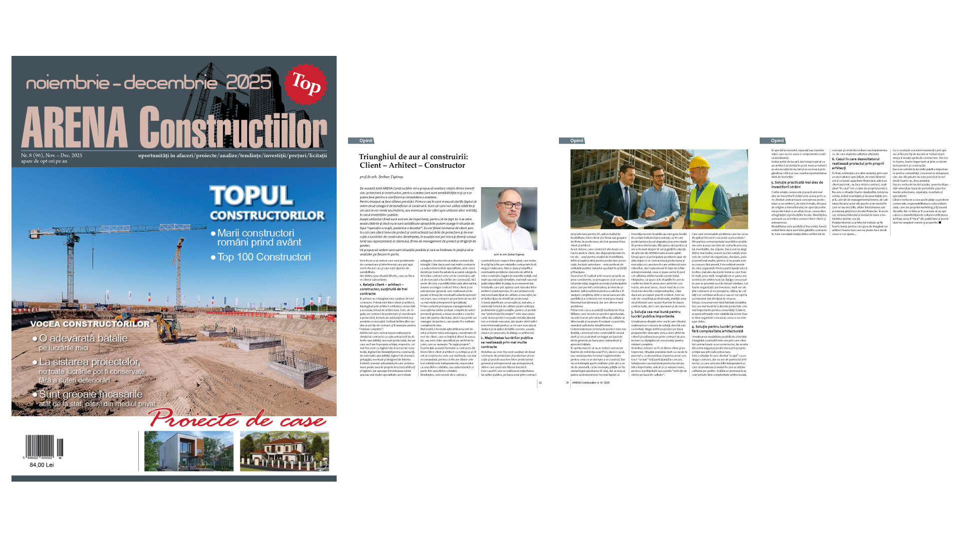 Arena Construcţiilor, article, 2025