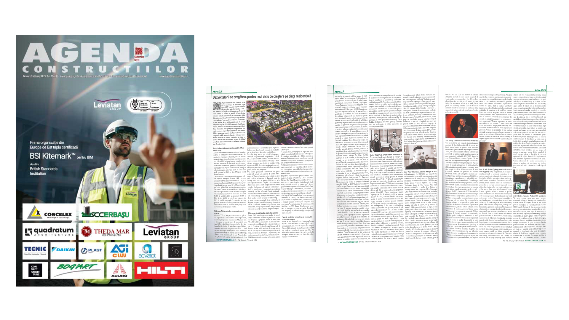 Agenda Construcţiilor, articol, 2026